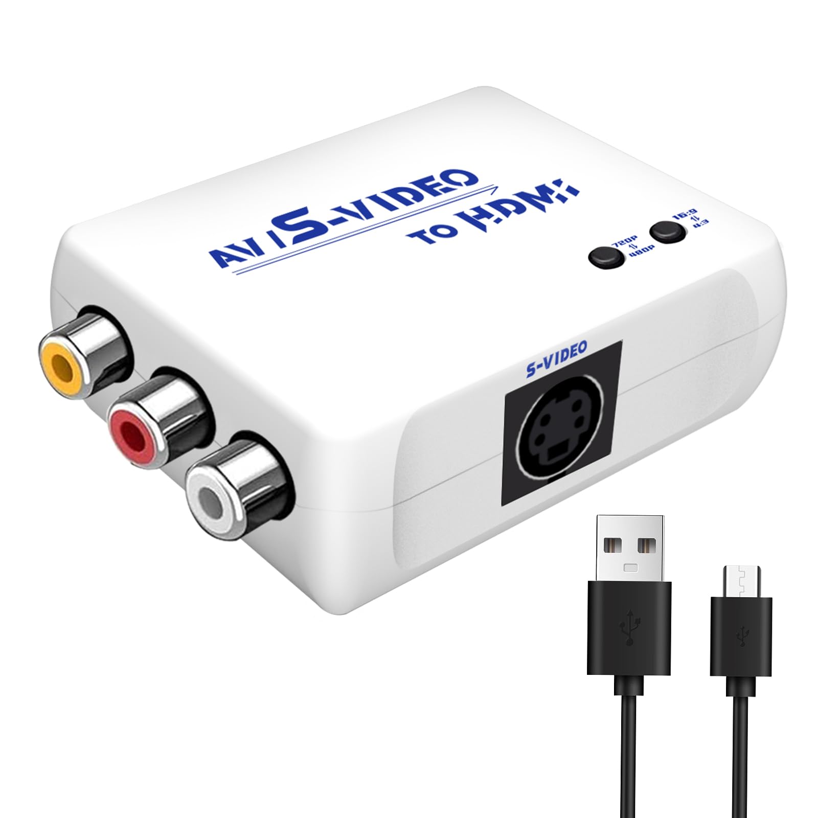 液晶テレビ HDMI USB LAN コンポジット コンポジット to HDMI コンバーター RS-AV2HD1｜ラトック